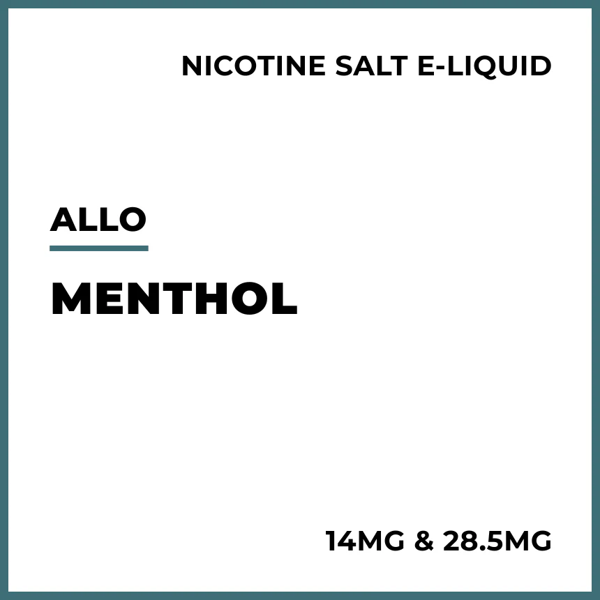 ALLO Salts - Menthol