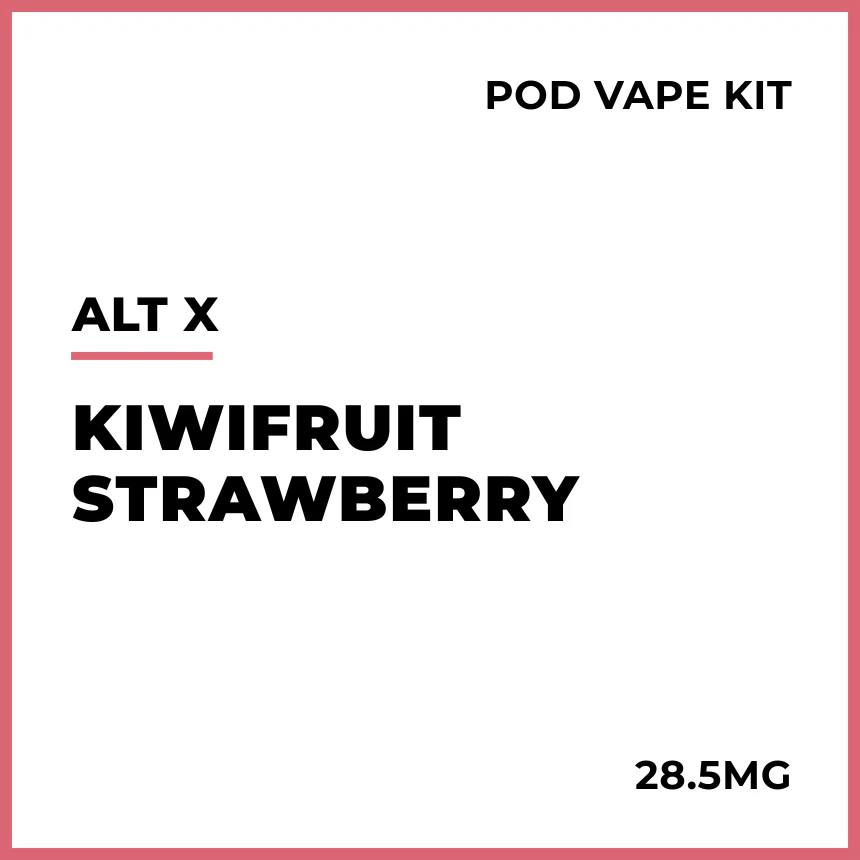alt. X Pod Vape Kit - Kiwifruit Strawberry