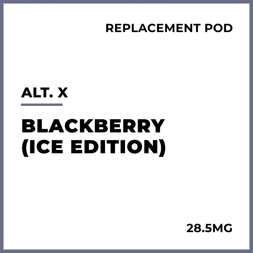 alt. X Replacement Pod - Blackberry (Ice Edition)
