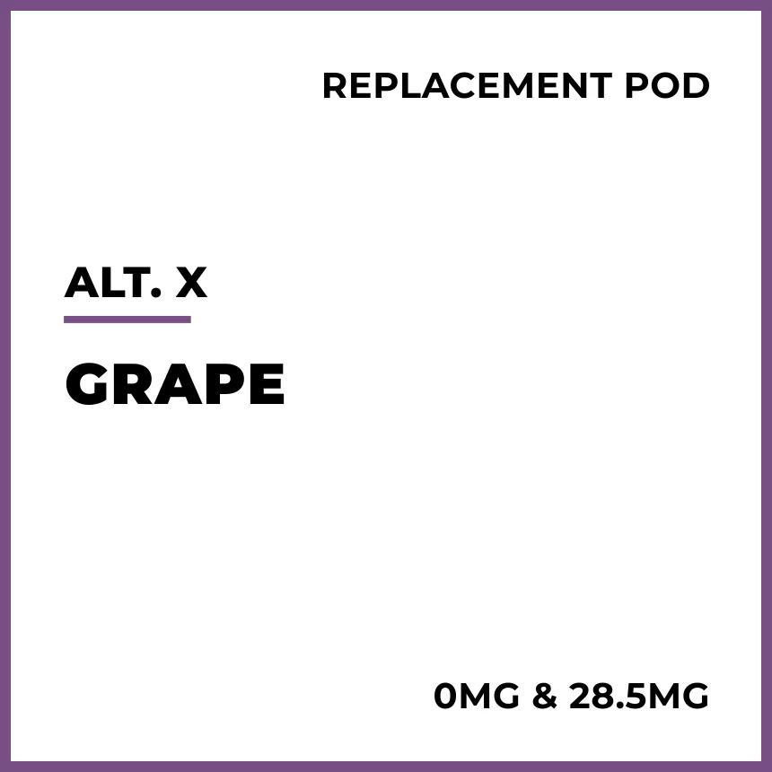alt. X Replacement Pod - Grape