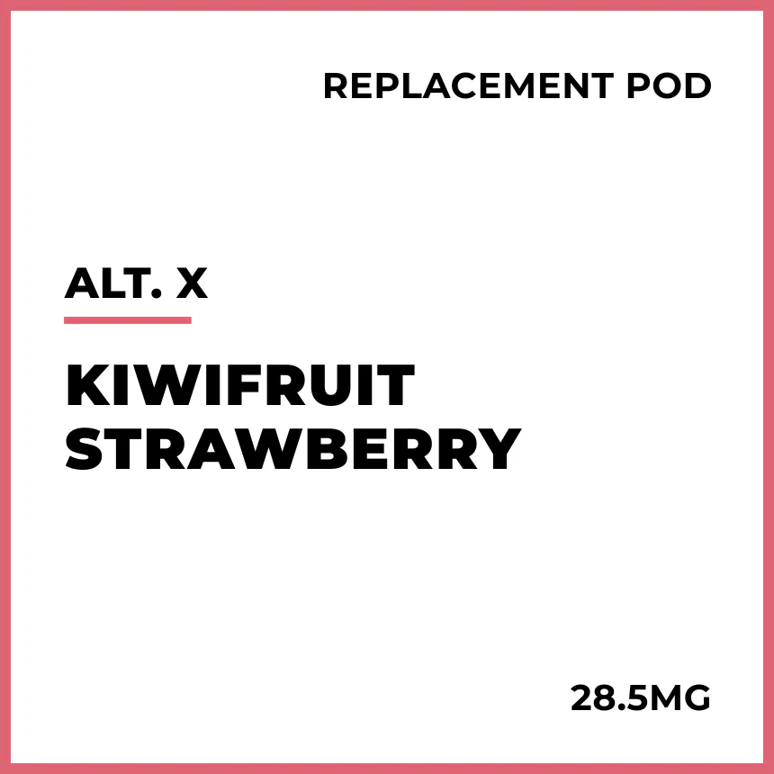 alt. X Replacement Pod - Kiwifruit Strawberry