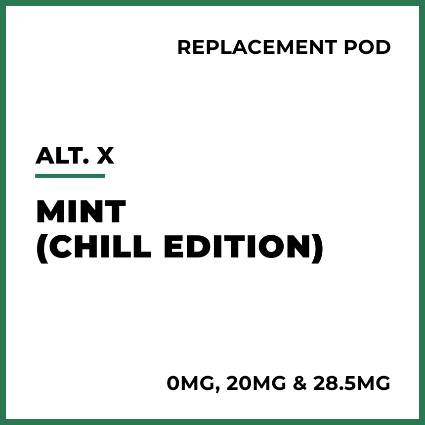 alt. X Replacement Pod - Mint (Chill Edition)