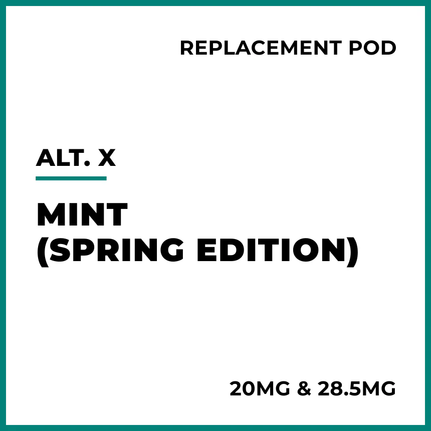 alt. X Replacement Pod - Mint (Spring Edition)