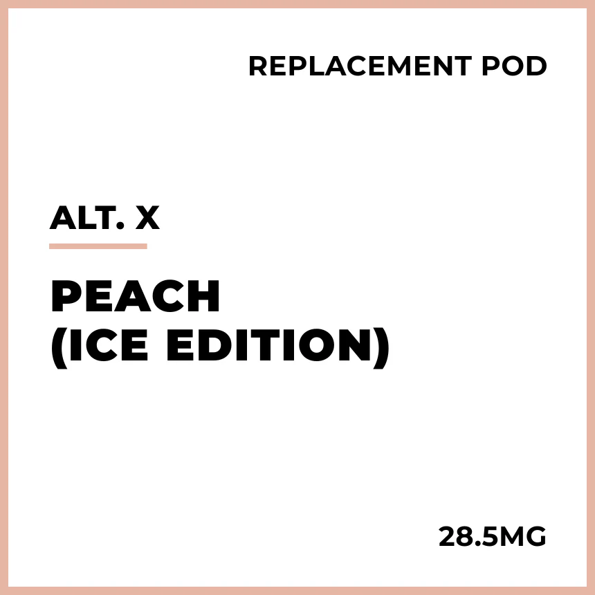 alt. X Replacement Pod - Peach (Ice Edition)