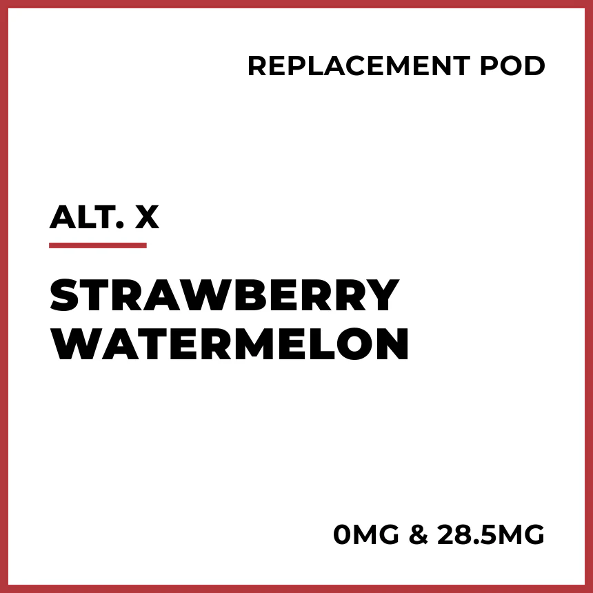 alt. X Replacement Pod - Strawberry Watermelon