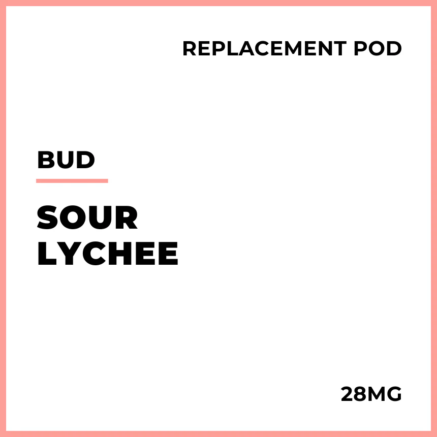 Bud Replacement Pods (Limited Edition) - Sour Lychee