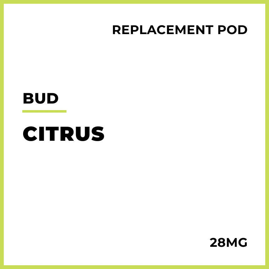 Bud Replacement Pods (Limited Edition) - Citrus