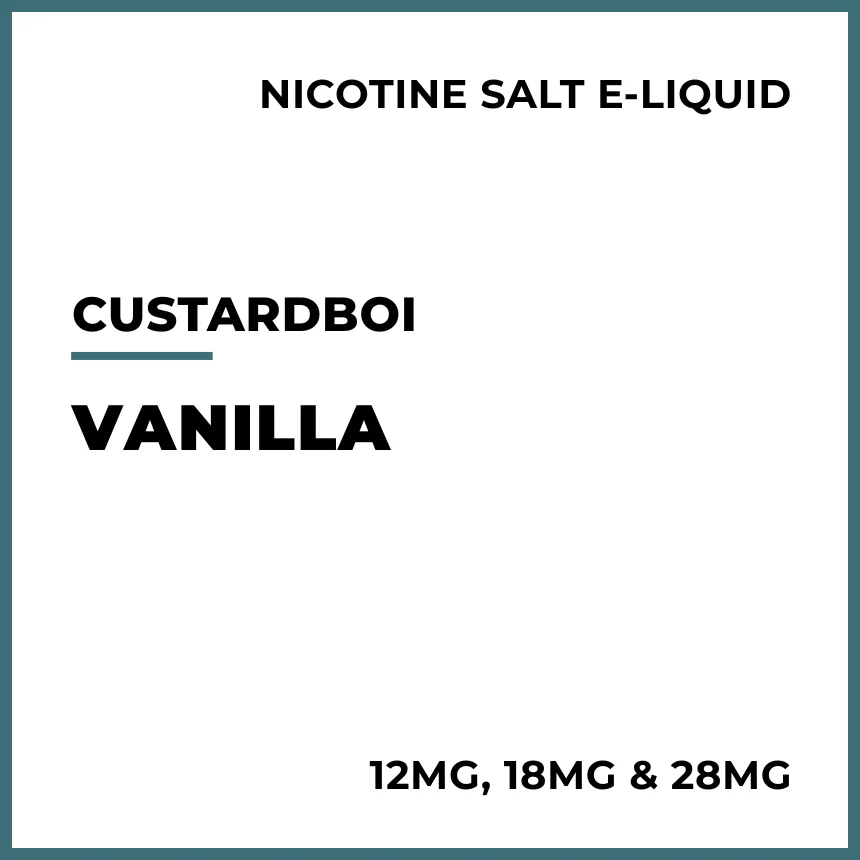 Custardboi Salts - Vanilla