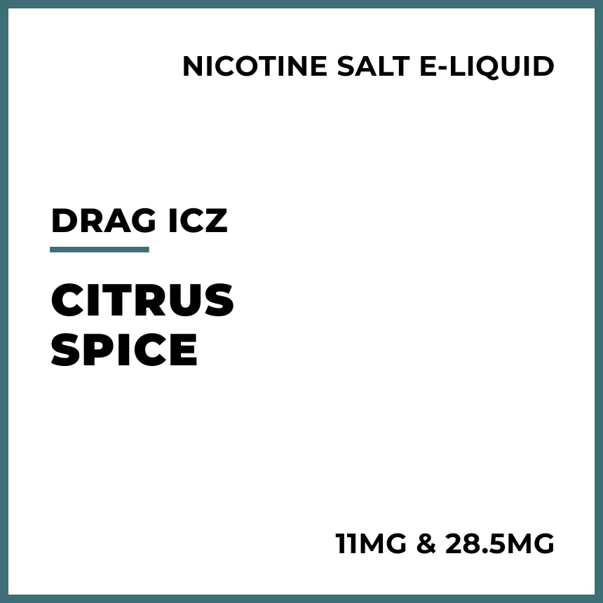 DRAG ICZ Salts - Citrus Spice