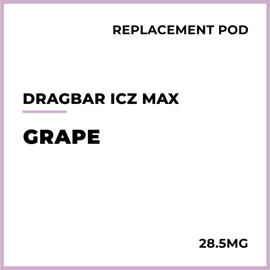 DRAGBAR ICZ MAX Pre-filled Replacement Pod - Image 6