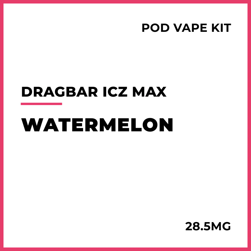 DRAGBAR ICZ MAX Pre-filled Vape Kit - Image 13