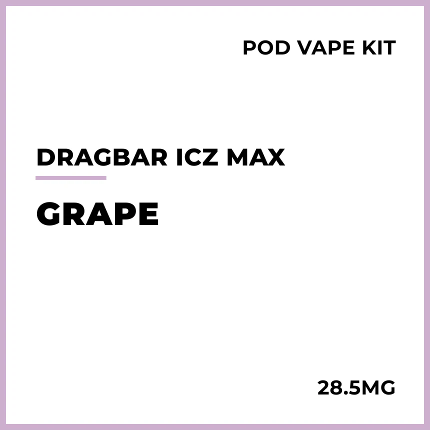 DRAGBAR ICZ MAX Pre-filled Vape Kit - Image 5