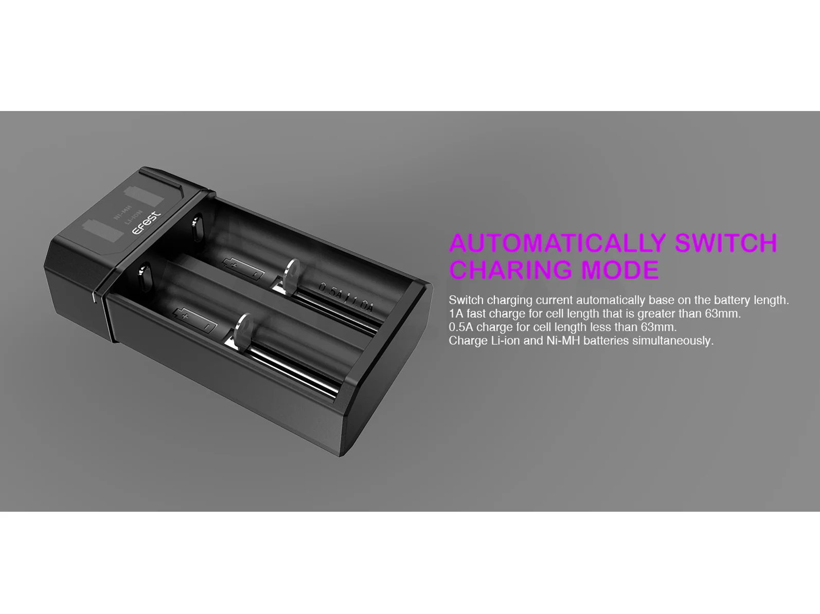 Efest - Mega USB Battery Charger - Image 5