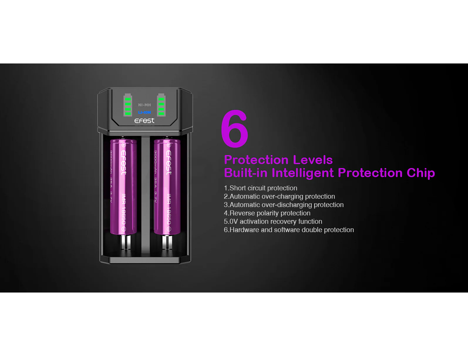 Efest - Mega USB Battery Charger - Image 6