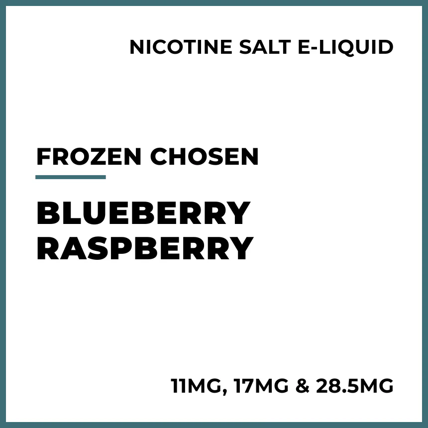 Frozen Chosen Salts - Blueberry Raspberry