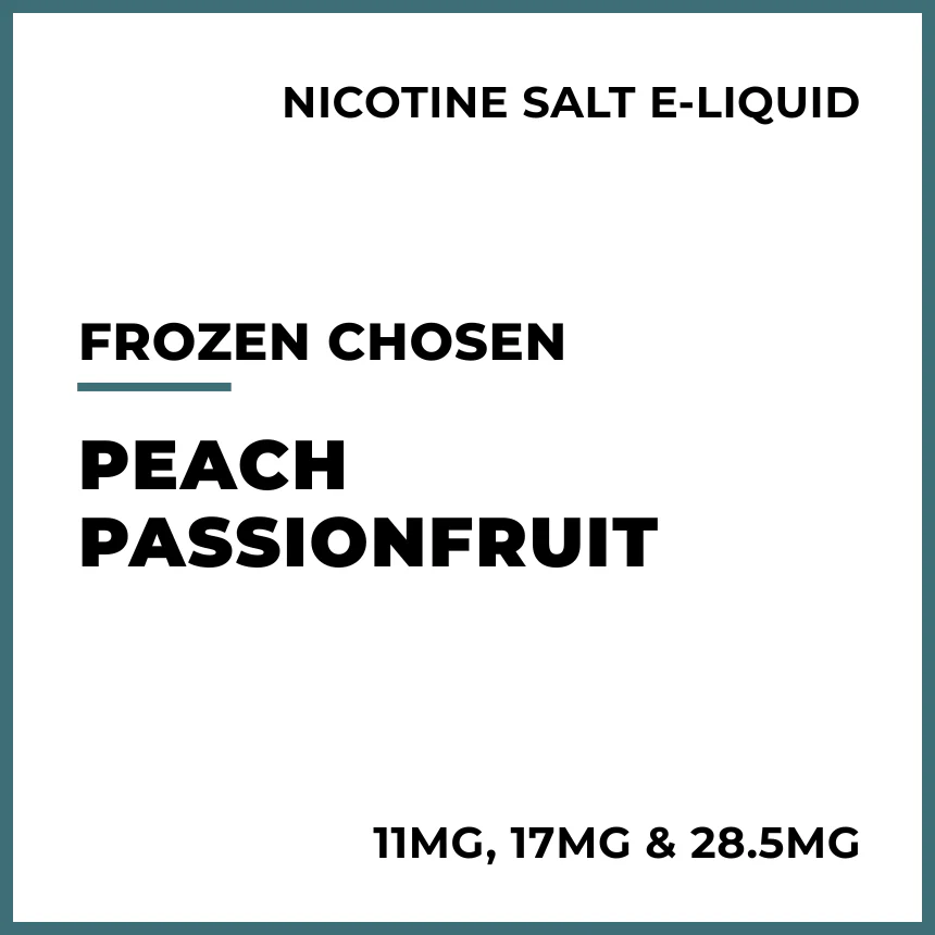 Frozen Chosen Salts - Peach Passionfruit