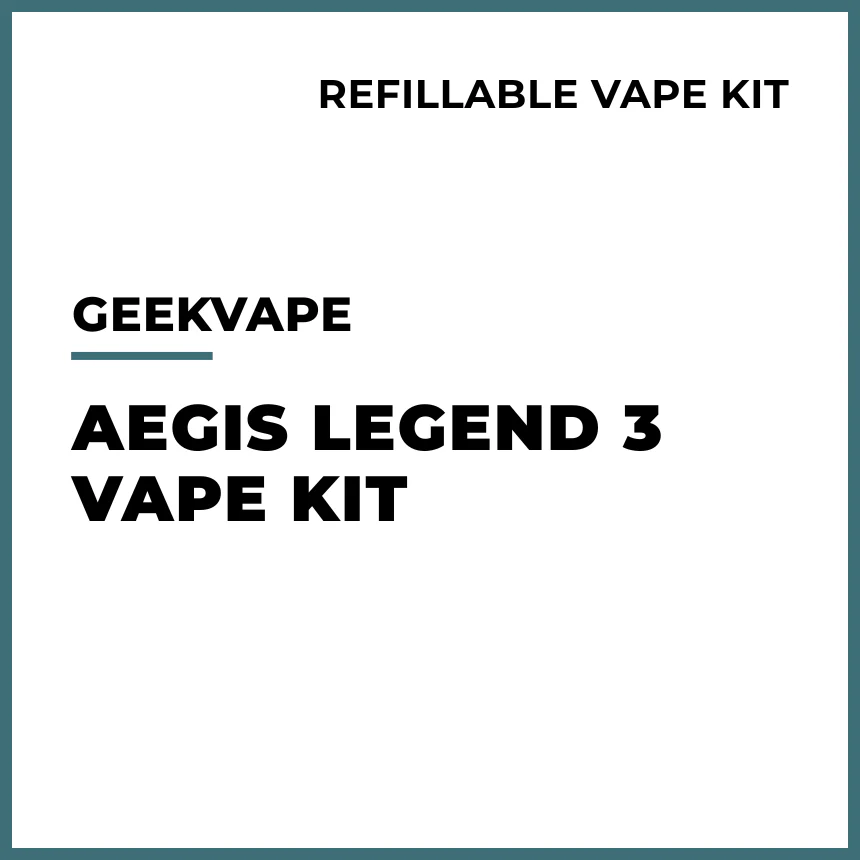 Geekvape - Aegis Legend 3 Vape Kit