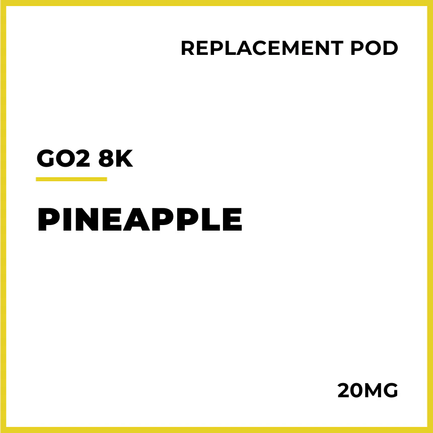 Go2 8K Replacement Pod - Pineapple