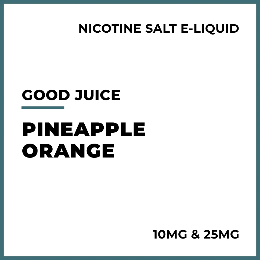Good Juice Salts - Pineapple Orange
