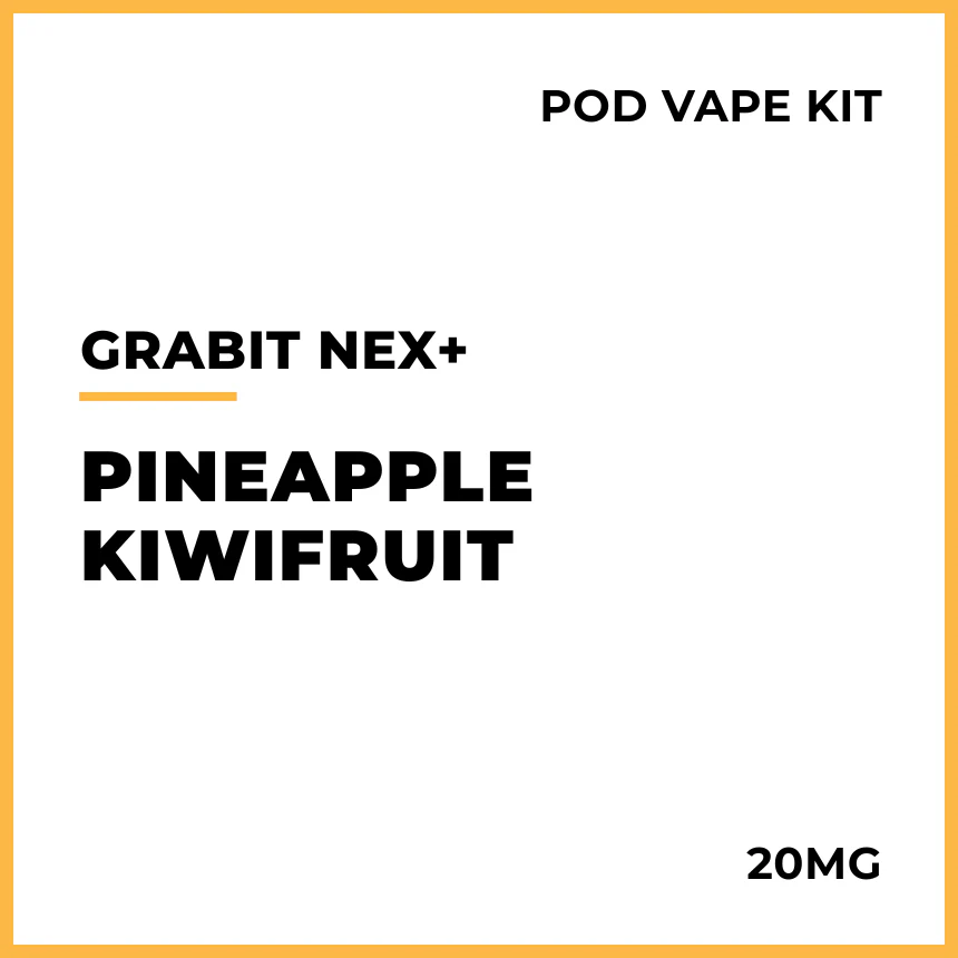 Grabit NEX+ Disposable Pod Vape Kit - Pineapple Kiwifruit