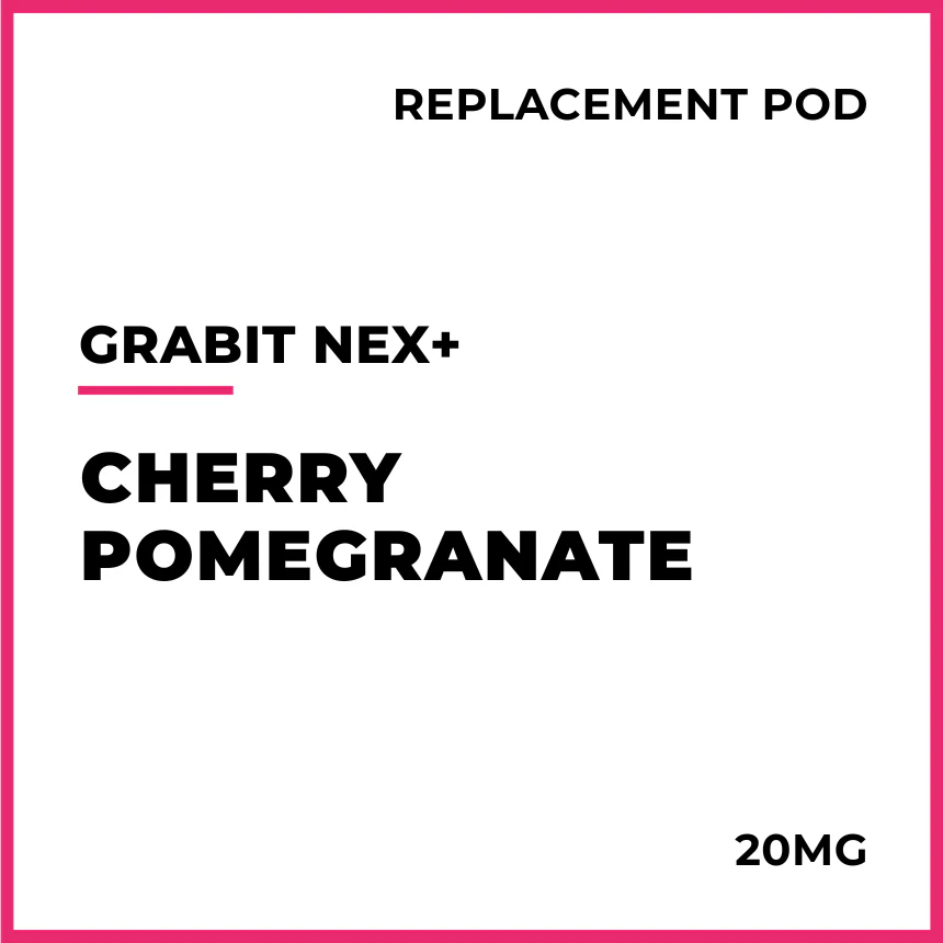 Grabit NEX+ Pre-filled Replacement Pods - Cherry Pomegranate