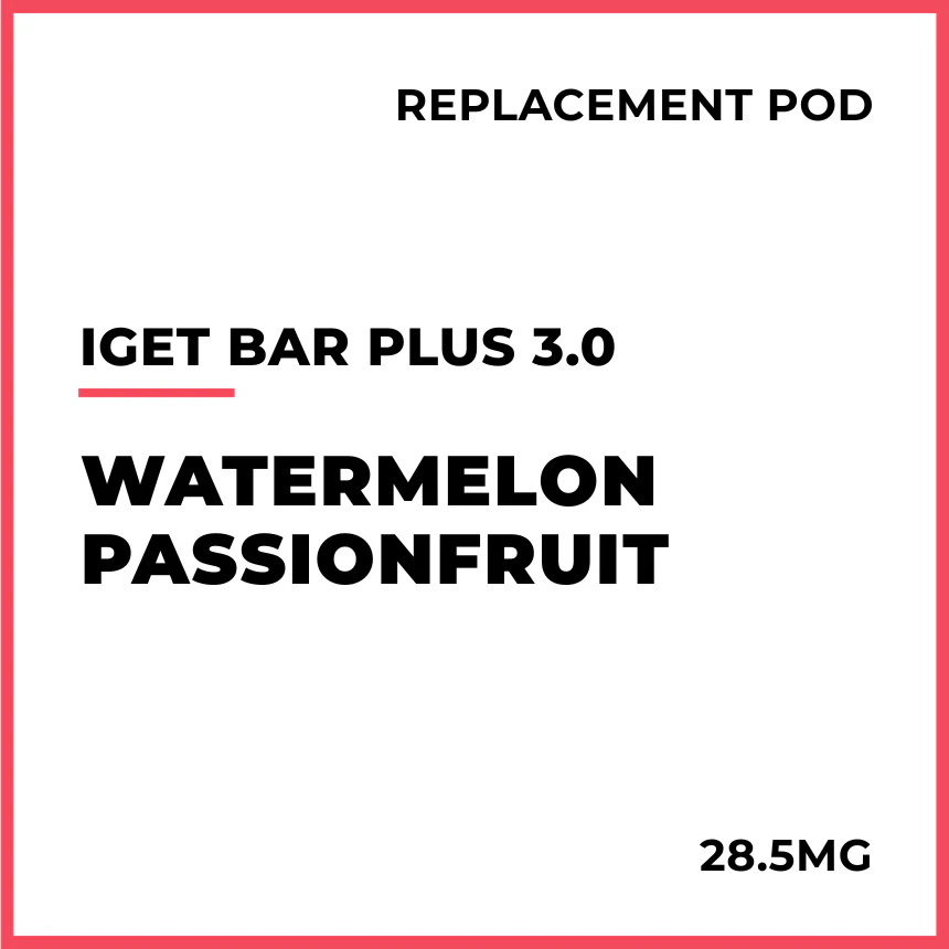IGET Bar Plus 3.0 Pre-filled Replacement Pod - Image 20