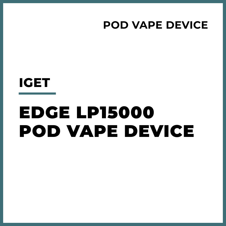 IGET Edge LP15000 Pod Vape Device