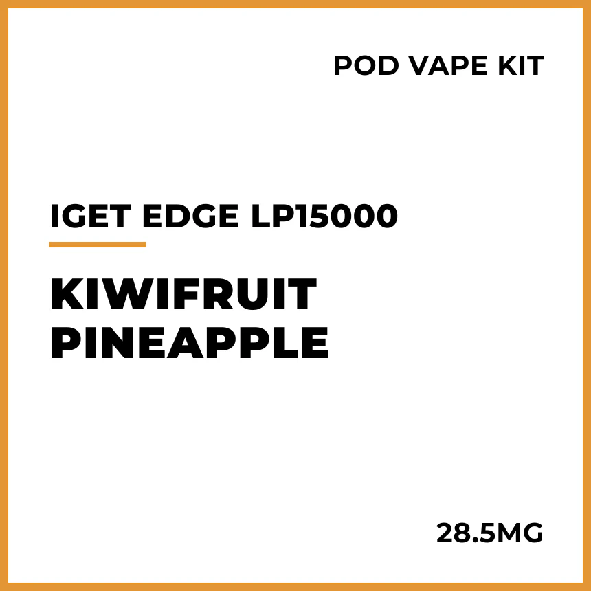 IGET Edge LP15000 Pod Vape Kit - Kiwifruit Pineapple