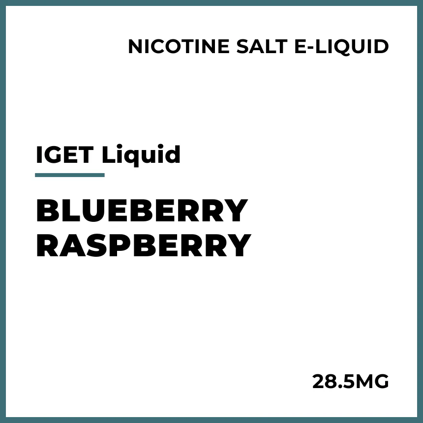 IGET Liq Salts - Blueberry Raspberry