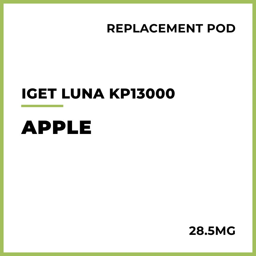 IGET LUNA KP13000 Replacement Pod - Apple