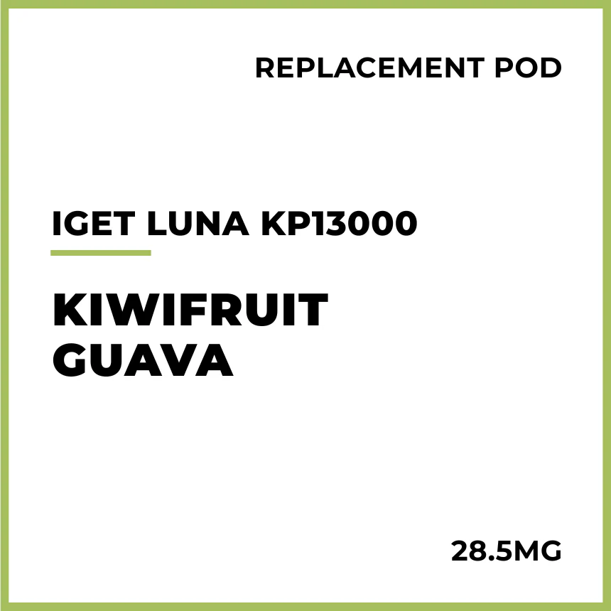 IGET LUNA KP13000 Replacement Pod - Kiwifruit Guava