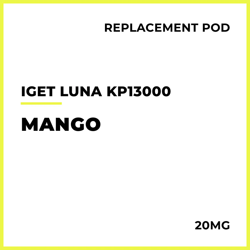 IGET LUNA KP13000 Replacement Pod - Mango