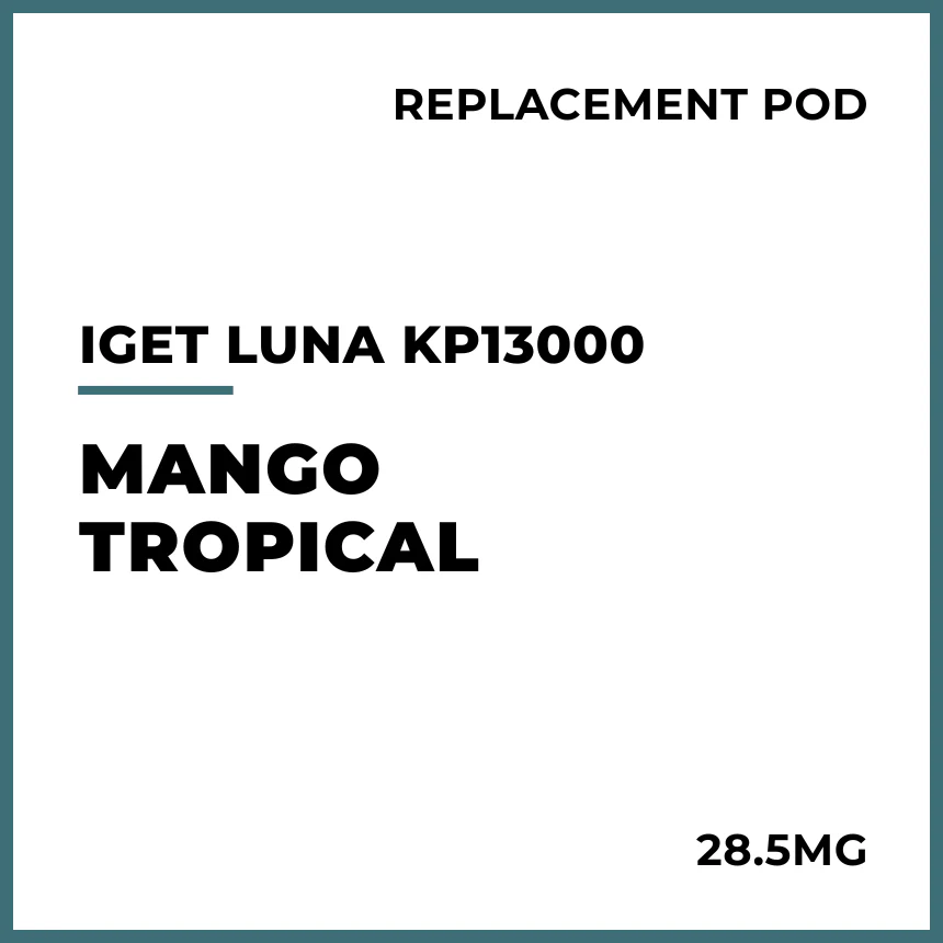 IGET LUNA KP13000 Replacement Pod - Mango Tropical
