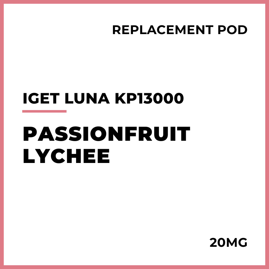 IGET LUNA KP13000 Replacement Pod - Passionfruit Lychee