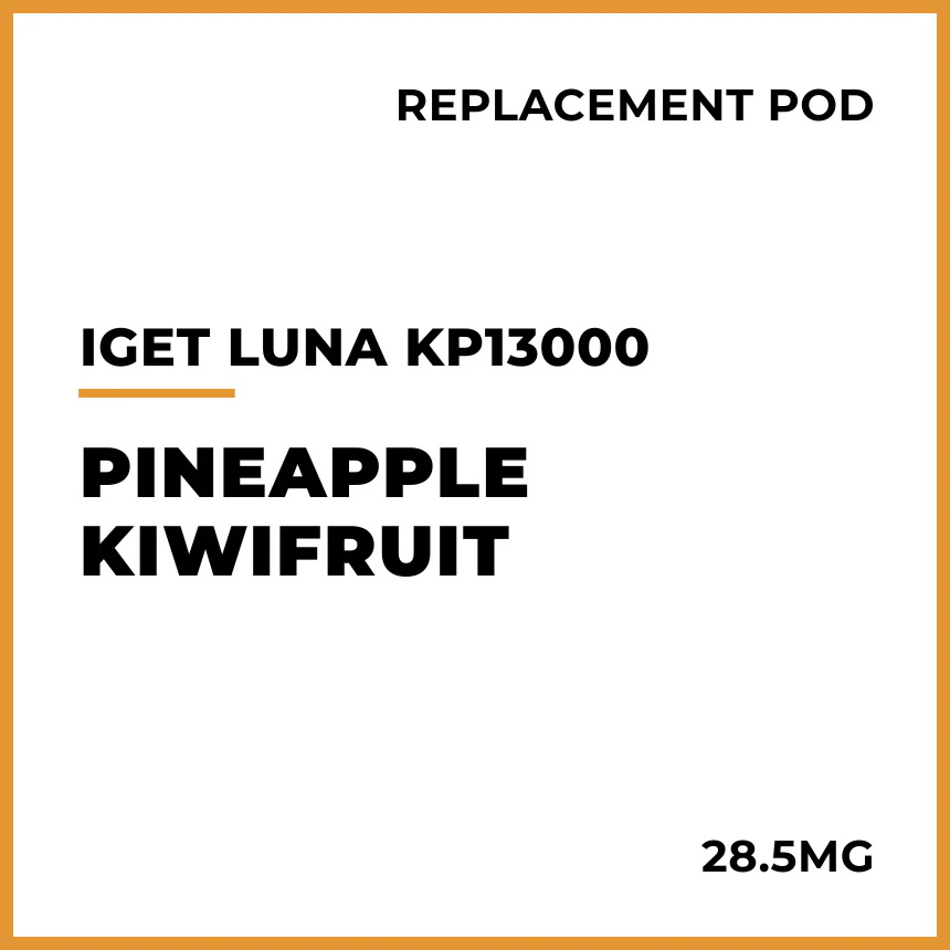 IGET LUNA KP13000 Replacement Pod - Pineapple Kiwifruit