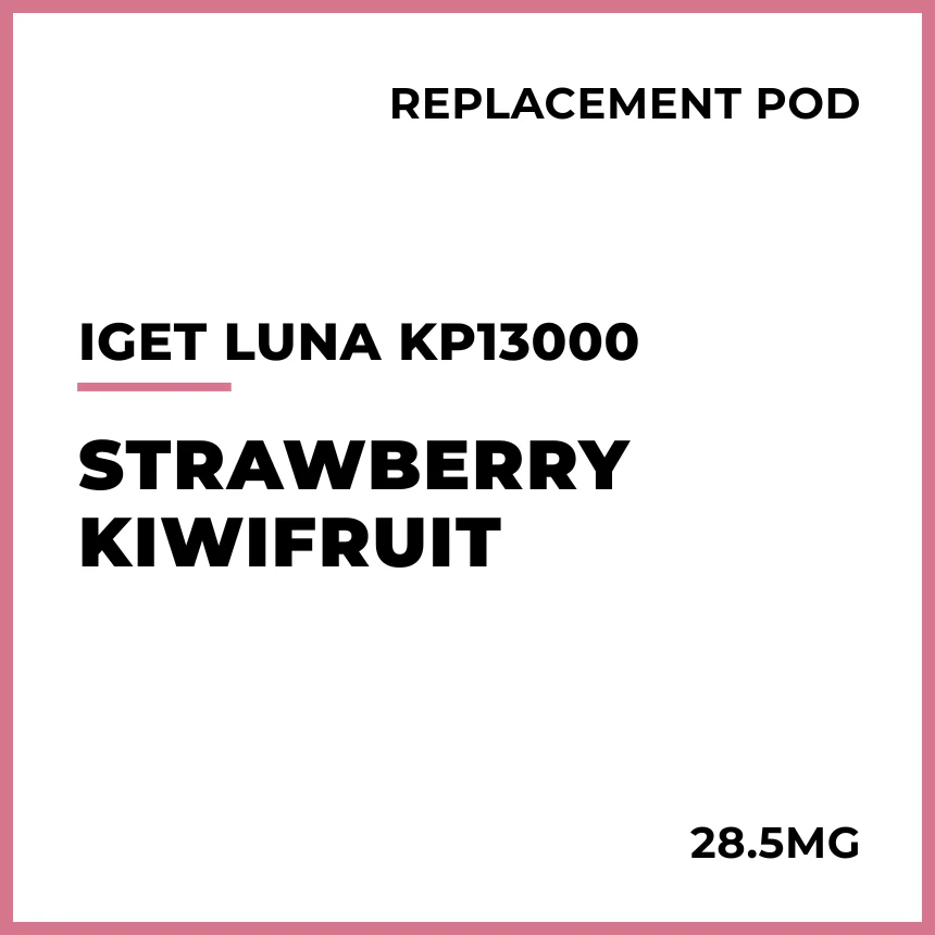 IGET LUNA KP13000 Replacement Pod - Strawberry Kiwifruit