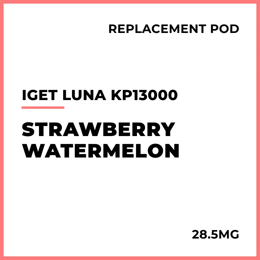 IGET LUNA KP13000 Replacement Pod - Strawberry Watermelon