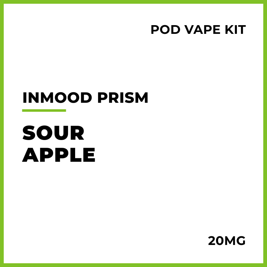 Inmood Prism 15K Pod Vape Kit - Sour Apple
