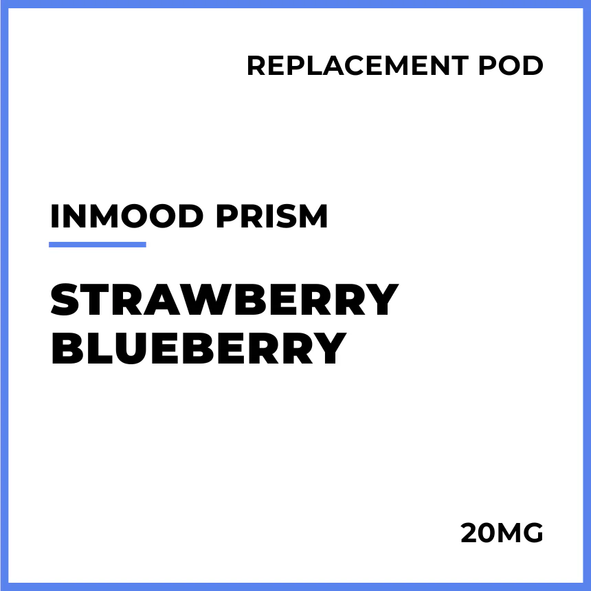 Inmood Prism 15K Replacement Pod - Strawberry Blueberry