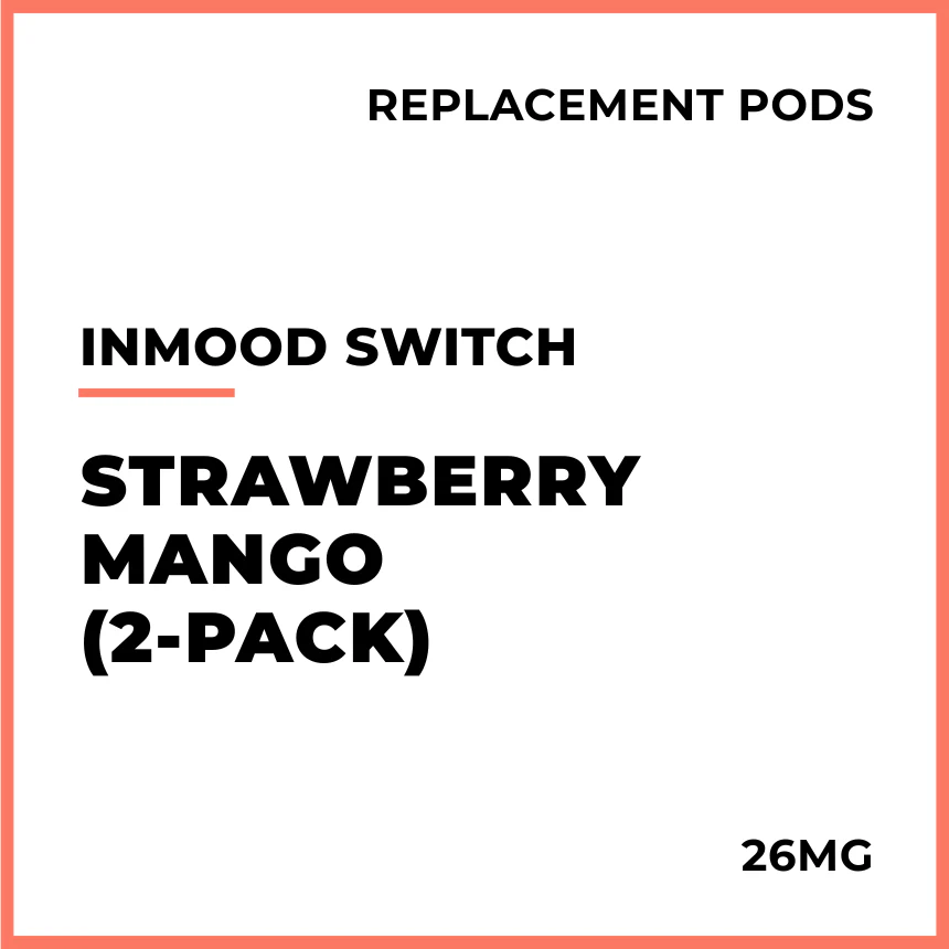 Inmood Switch Replacement Pods (2-Pack) - Strawberry Mango