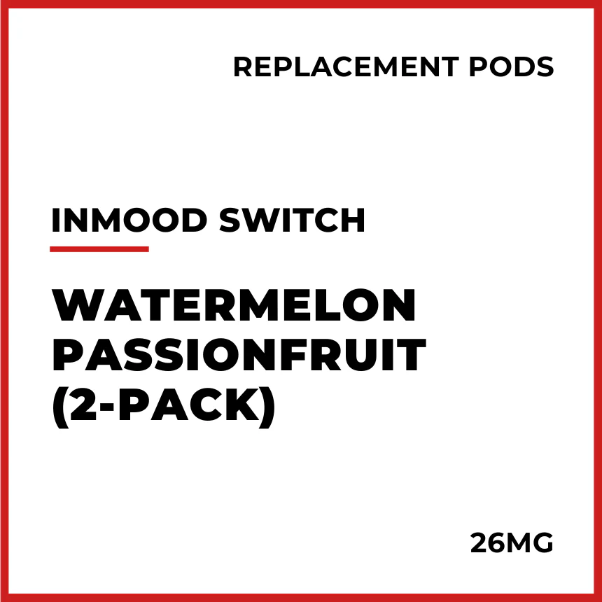Inmood Switch Replacement Pods (2-Pack) - Watermelon Passionfruit