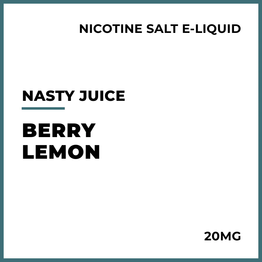 Nasty Juice Salts - Berry Lemon