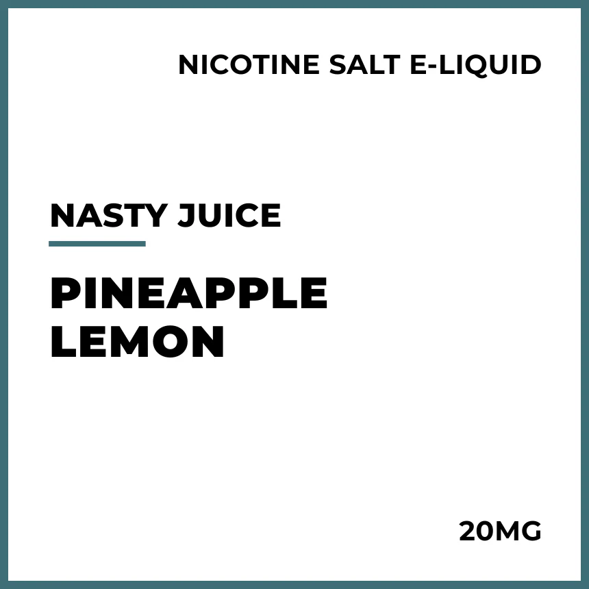 Nasty Juice Salts - Pineapple Lemon