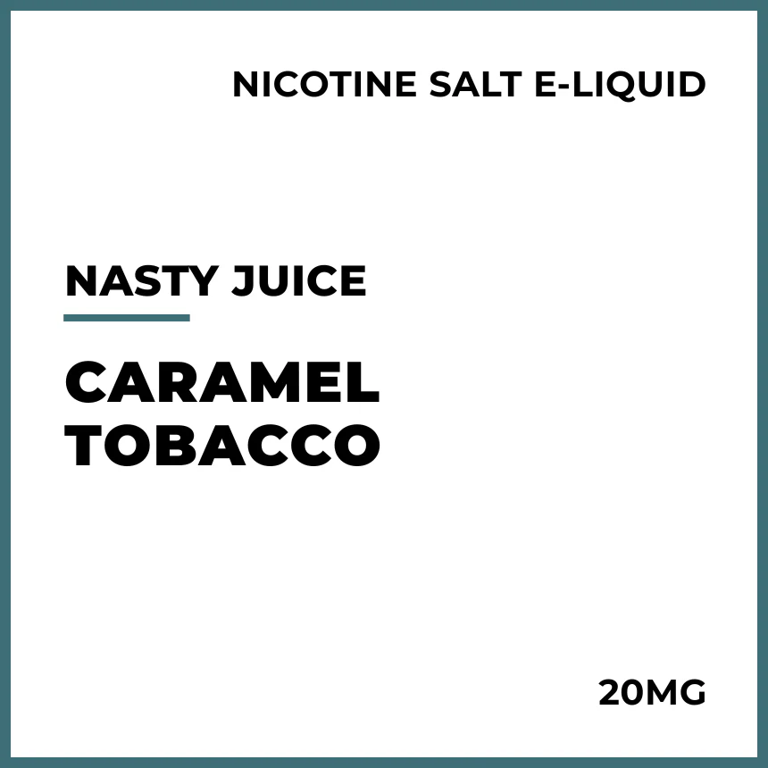 Nasty Juice Salts - Caramel Tobacco