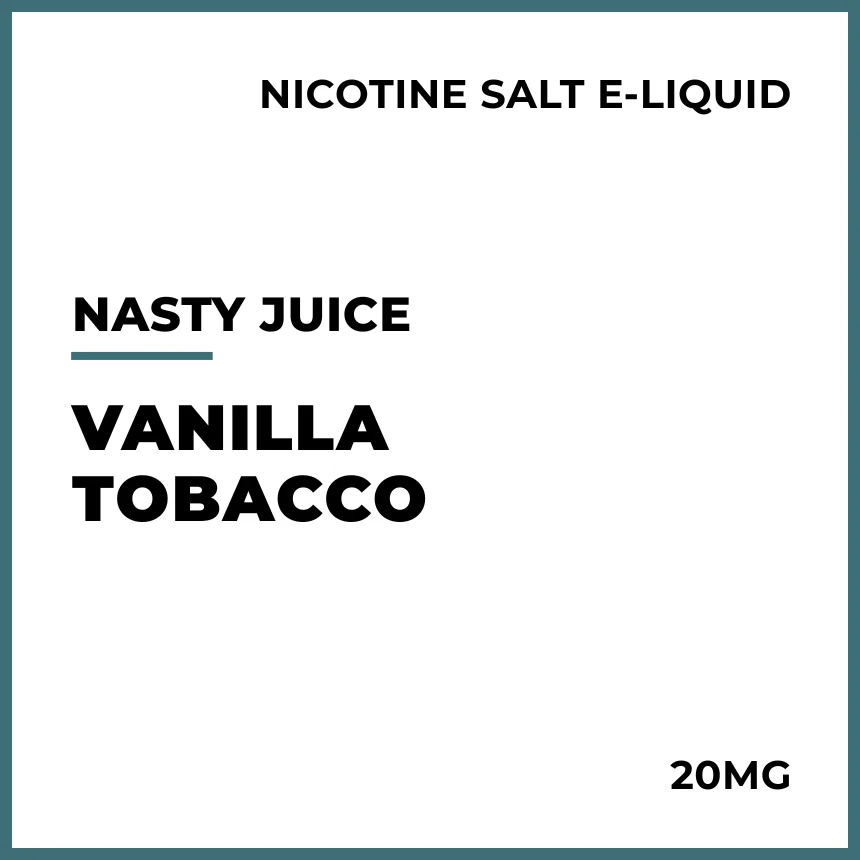 Nasty Juice Salts - Vanilla Tobacco