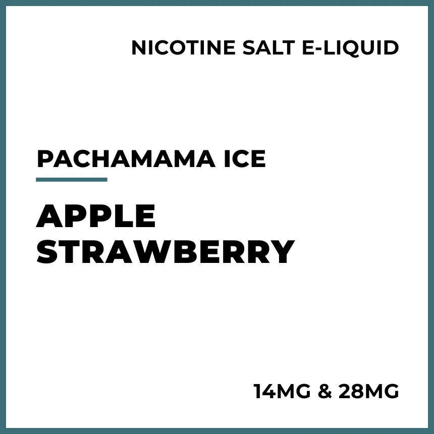 Pachamama Ice Salts - Apple Strawberry