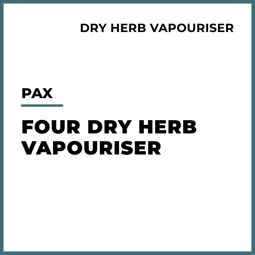 PAX Four Dry Herb Vapouriser Kit