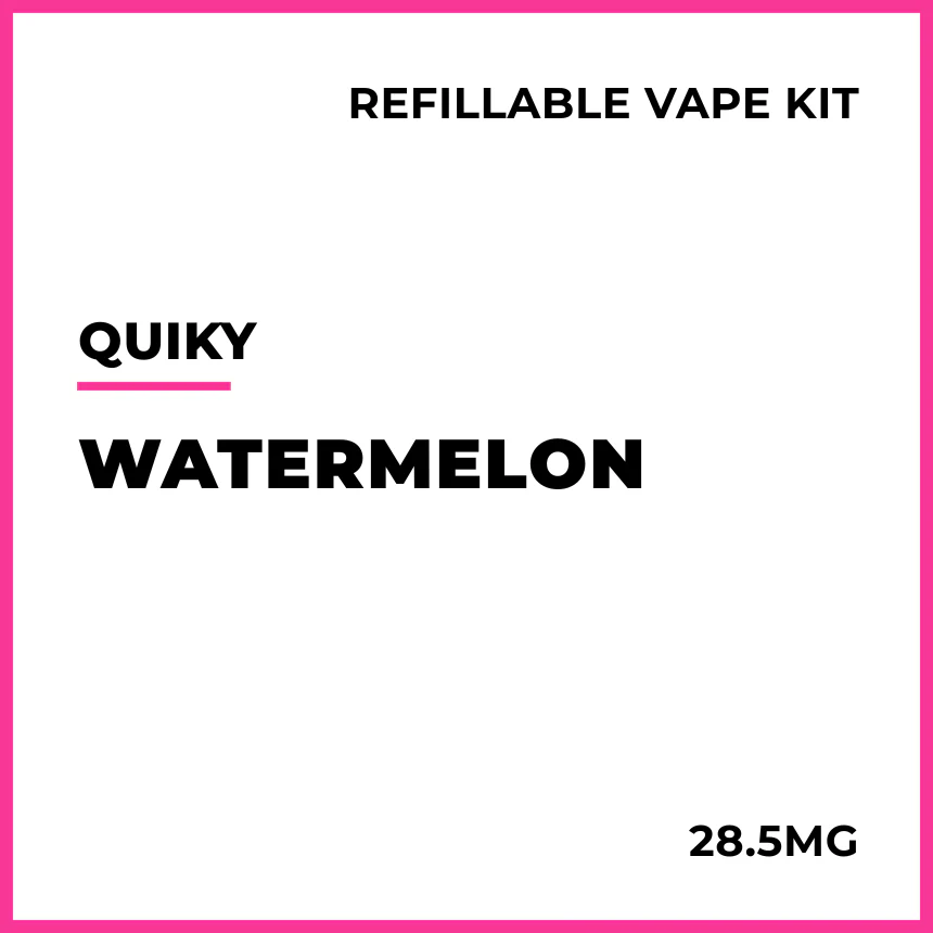 Quiky Refillable Vape Kit - Watermelon