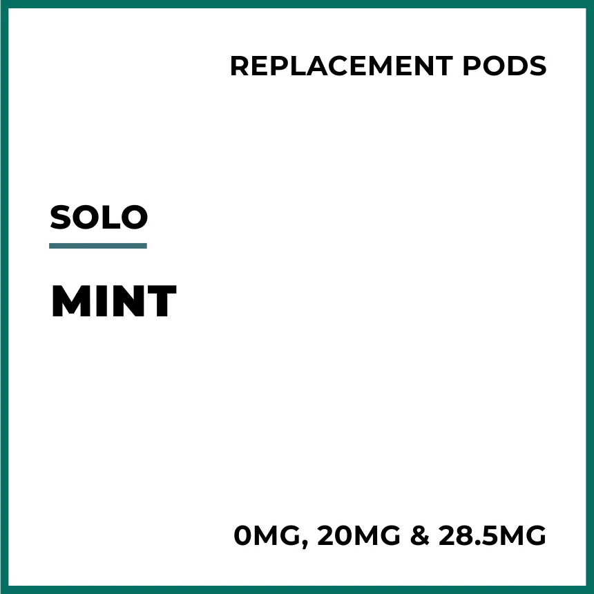 solo Replacement Pods - Mint