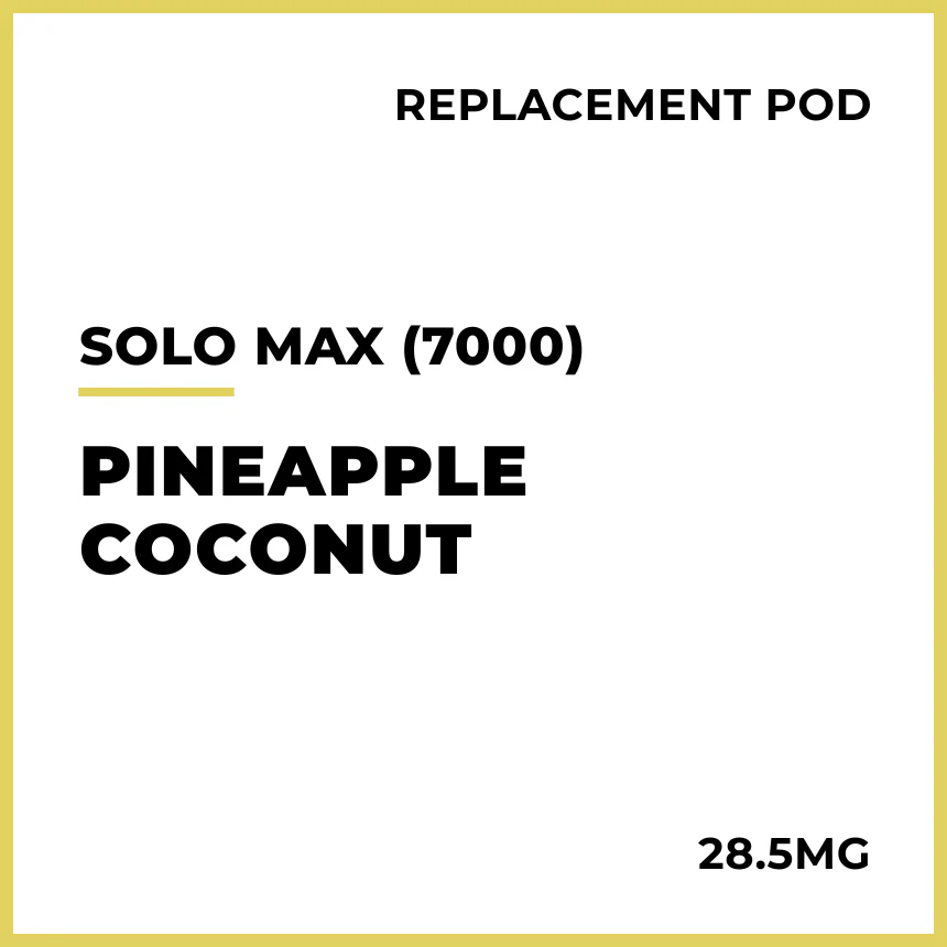 solo MAX 7000 Pre-filled Replacement Pod - Image 10